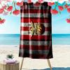Sport Lisboa e Benfica Print Beach Towel, Large Soft Quick Dry Towel for Beach Camping Swimming