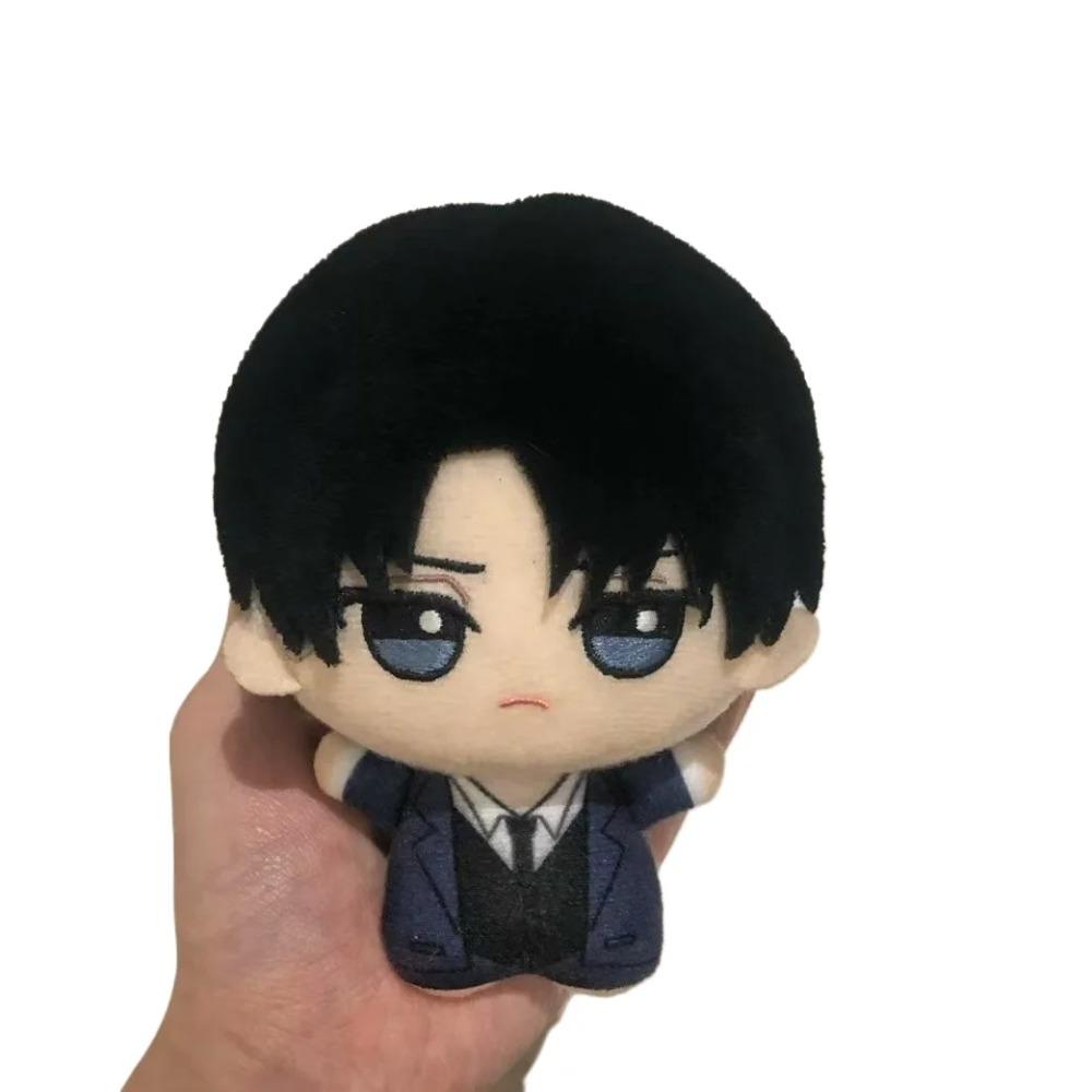 10cm Anime Hange Zoe Cosplay Plush Doll Pendant Attack On Titan Stuffed Toy Birthday Gift