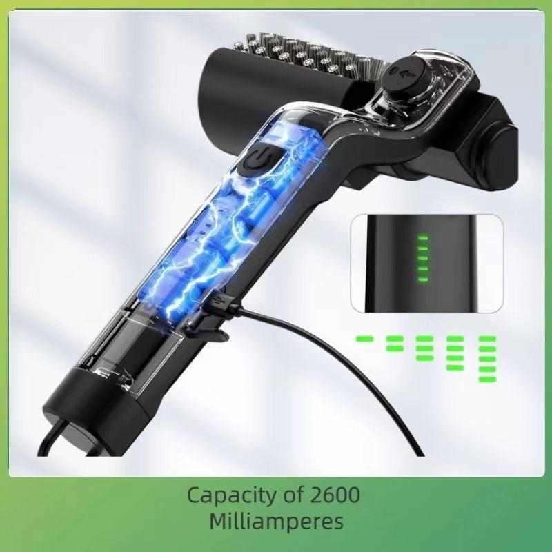 Wireless Multi-Functional Electric BBQ Grill Brush for Heavy Oil Stains