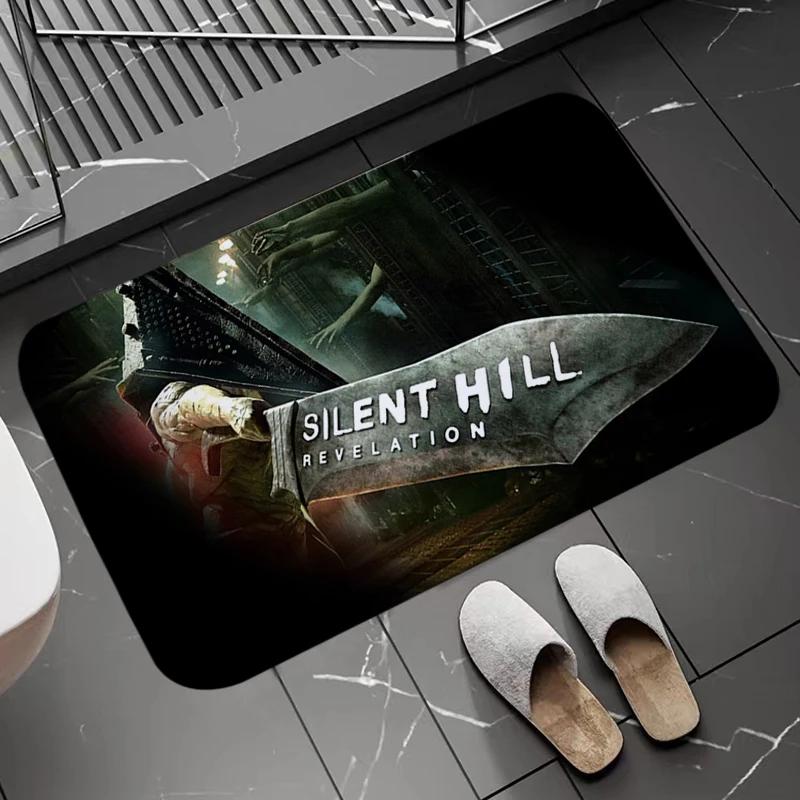 Long Corridor Carpet Welcome To Silent Hill Bedroom Mats Balcony Prayer Rug Absorbent Living Room Bath Carpets Entrance Door Mat
