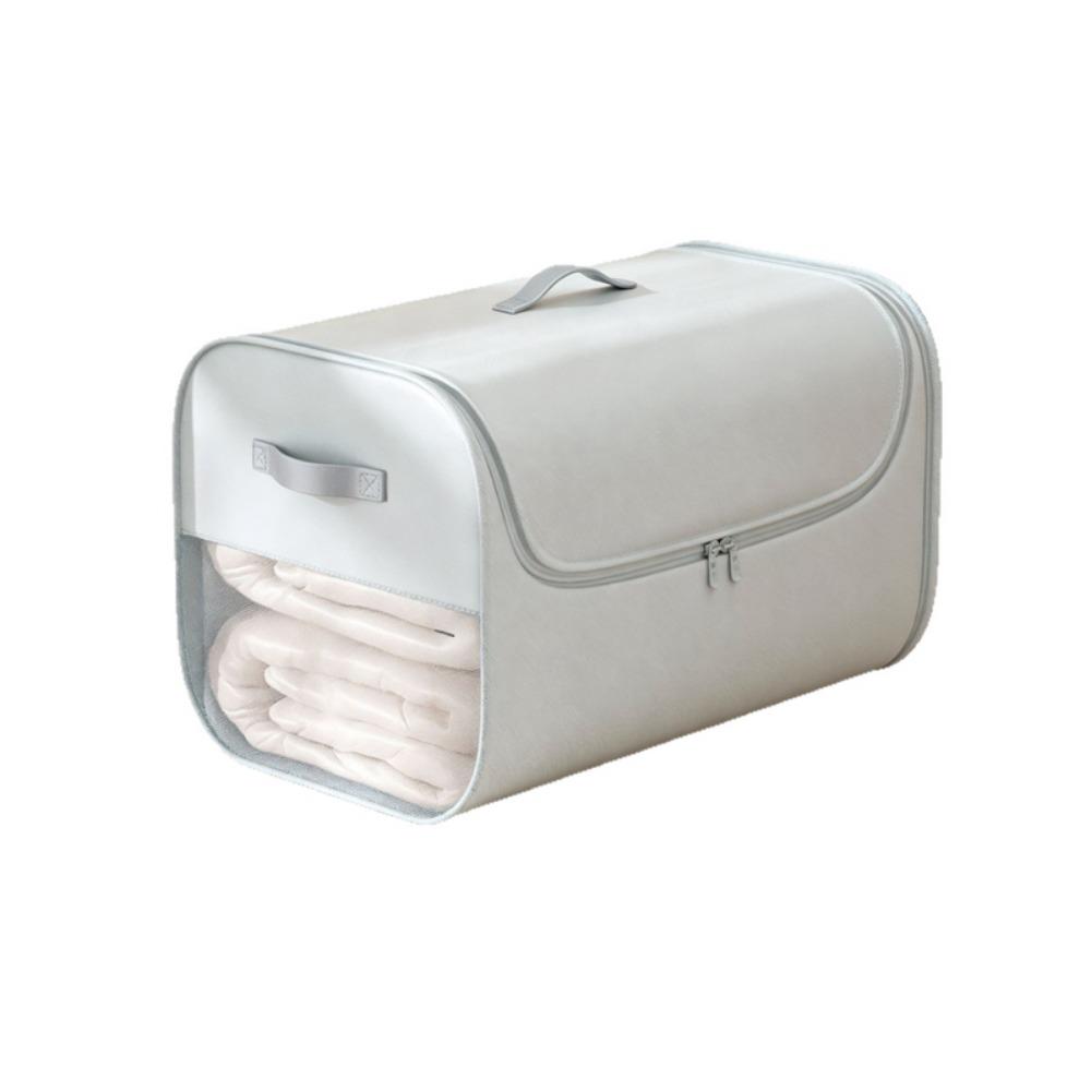 Visible Quilt Storage Bag Large Capacity Blanket Storage Organizer Clothes Storage Bag for Bedroom