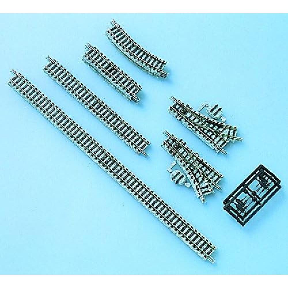 Takara Tomy Tomix N Gauge miNi Rail Set poiNt Set Mb patterN 91082 Model traiN Rail Set