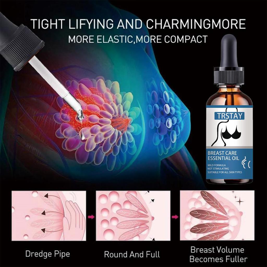 Breast Enlargement Cream Women Body Care Breast Enhancer Massage Oil Fast Growth Large Bust Chest Firming Cream