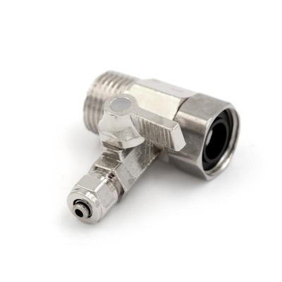 Attraktiv och hållbar matvattenfilterrenareadapter 1/2'' till 1/4'' kulventil