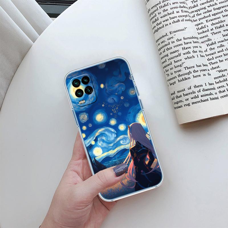 

RA34 Zero Two Transparent Phone Case for Samsung Galaxy A04 A04S A14 A23 A34 A54 M23 M33 M52 M53 Galaxy M33