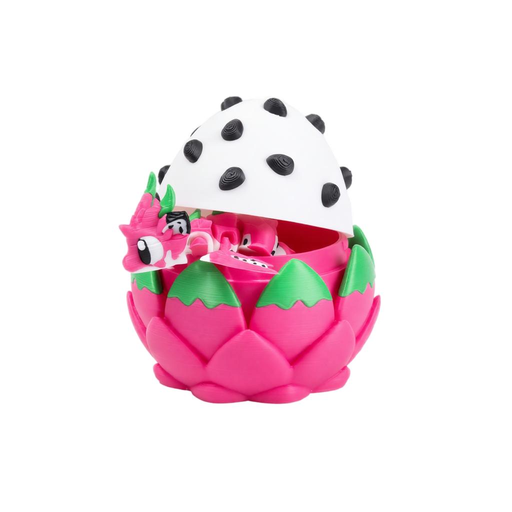 3D Printed Flying Toy with Egg Set Easter Egg Decoration