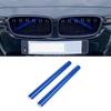 Car Front Grille Trim Strips For BMW 1 3 5 Series F20 116i 118i 120i F30 F31 F34 GT 320i 328i G30 G31 Sedan Touring Accessories