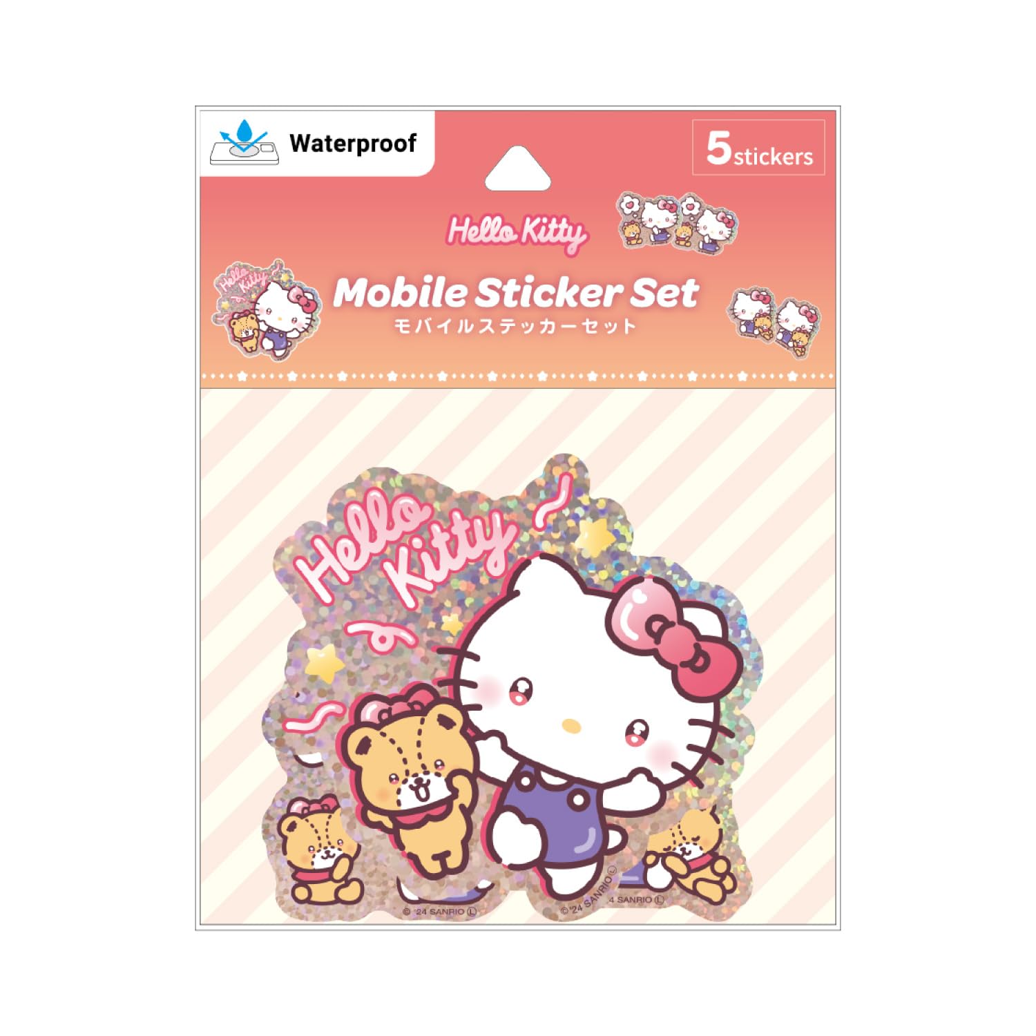 Gourmandies Персонажи Sanrio Мобильная наклейка Hello Kitty SANG-483KT