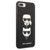 Etui Do iPhone 7 Plus Karl Lagerfeld Hardcase Saffiano Czarne