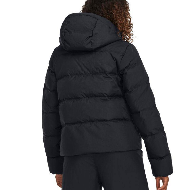 (WMNS) Under Armour ColdGear Infrared Down Hooded Jacket 'Black' Women's 1378861-001
