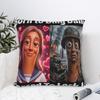 Pillow Cover Born To Dilly Dally Forced To Lock In Tung Tung Sahur  Novelty Pillow Case For Sofa Car Home Decor Pillowcases