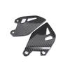 For KAWASAKI ZH2 Z H2 2020 2021 2022 2023 Motorcycle Accessories Heel Guard Rear Footrest Wing Plate 3K Pure Dry Carbon Fiber