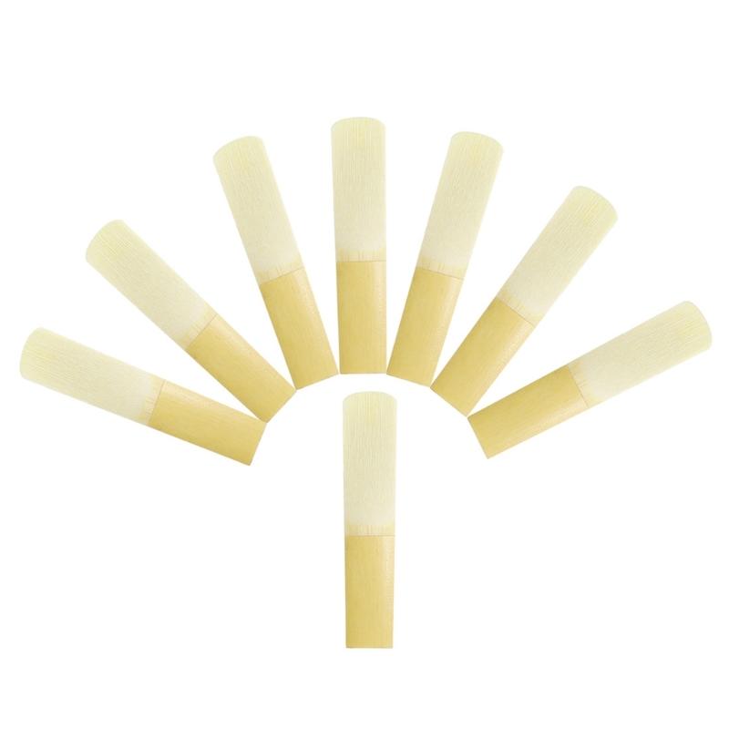 10pcs Altos Saxophone Reed Altos Eb Saxophone Instrument Accessories Reed for Clear and Rich Tone