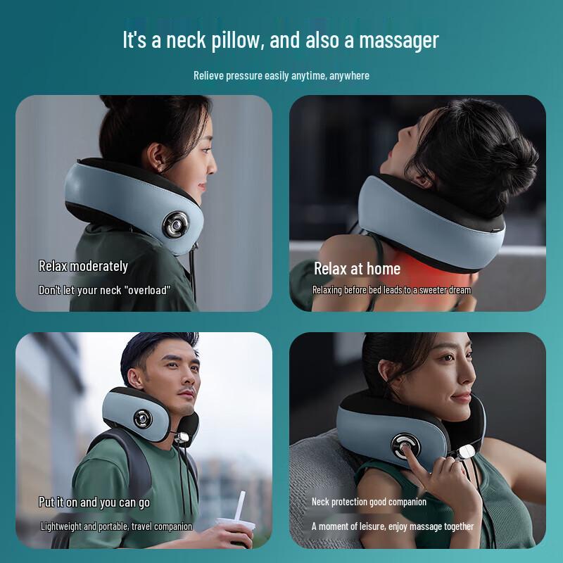 Philips Neck Massager with Heat and Kneading CN plug (adapter included)