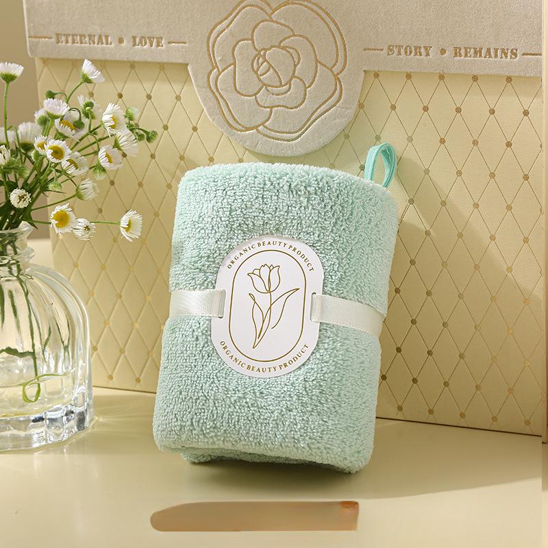 Hand Towel Can Be Hung with Hand Towel Coral Velvet Absorbent Wedding Return