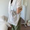Multi-Color Polka Dot Shoulder Bag Magnetic Buckle Shopping Handbag Drawstring Tote Bag  Outdoor