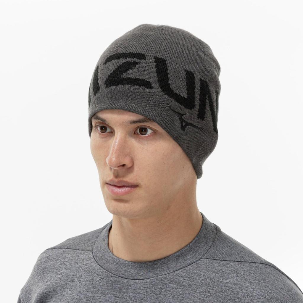 Training Wear Breath Thermo Knit Heat Size F [Mizuno] Cap, Heat-Generating Material, Retention, 32JWC504, Unisex, Gray,