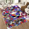 Digital Circus3 Square rugs are a great choice for living rooms, bedrooms, home décor, and as gifts.