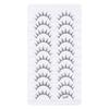 10 Pairs Natrual Long False Eyelashes Full Strip Fake Eyelash 3D Faux Mink Lash  Eye Lash Extension