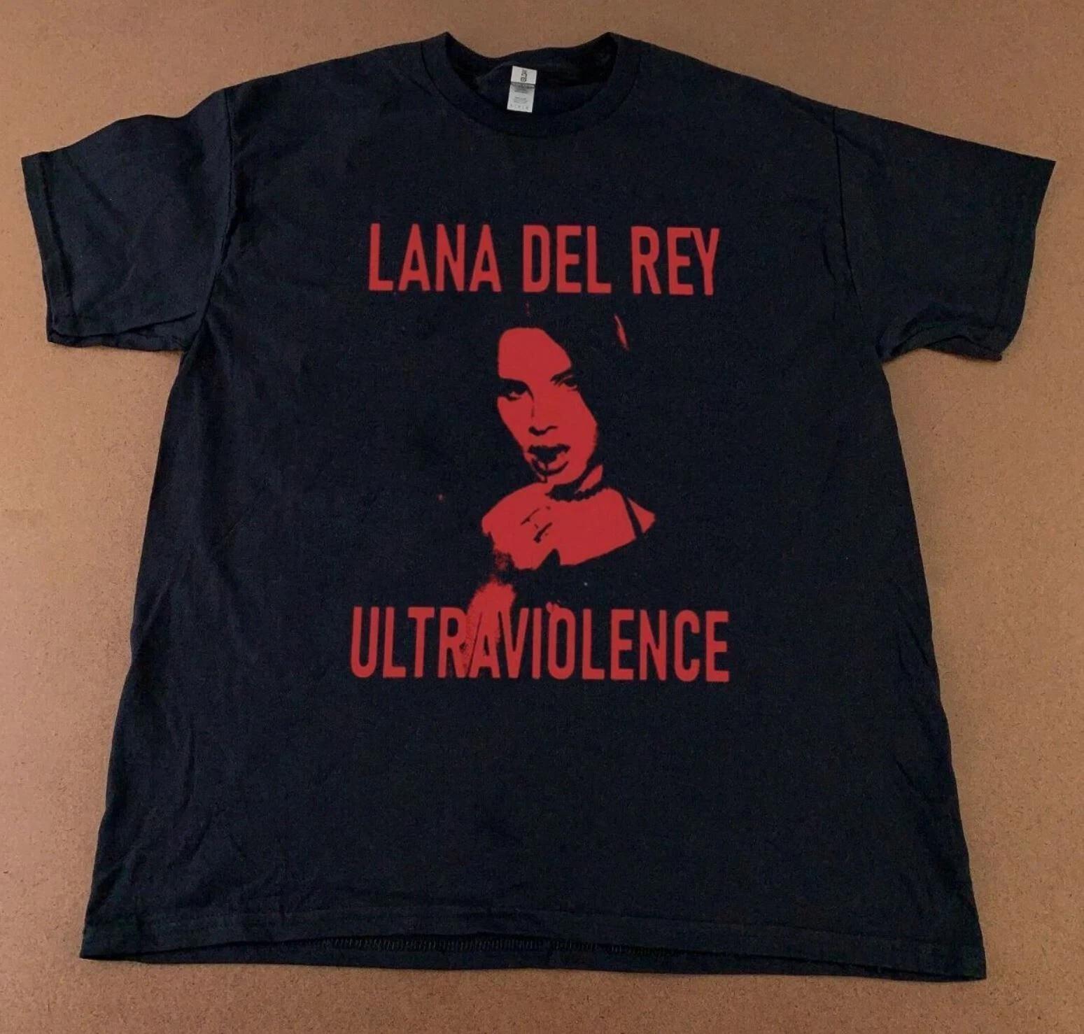

Lana Del Rey Album Retro Black Summer New Cotton Unisex Casual Fashion Tshirt S