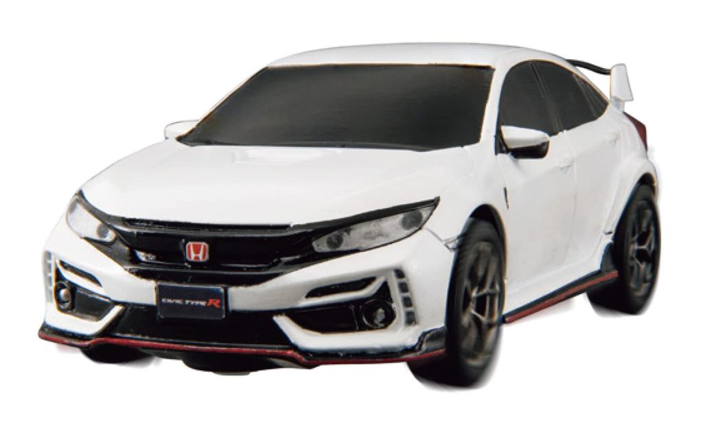 Jozen Light Drive Scale Radio Control Honda Civic Type R White 1/32 JRVC123-WH