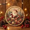 DIY Wreath Making Kit Pearl Painting for Adults Beginners, 3D Art Craft Set with Artistic Projects Frame, Decorative Seasonal Wall Hanging Home Decor