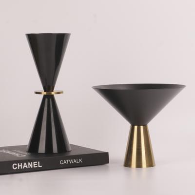 Alloy Funnel Ornaments Combination Simple Modern Light Luxury Home Accessories Creative Living Room Model Room Sales Department Soft Decoration