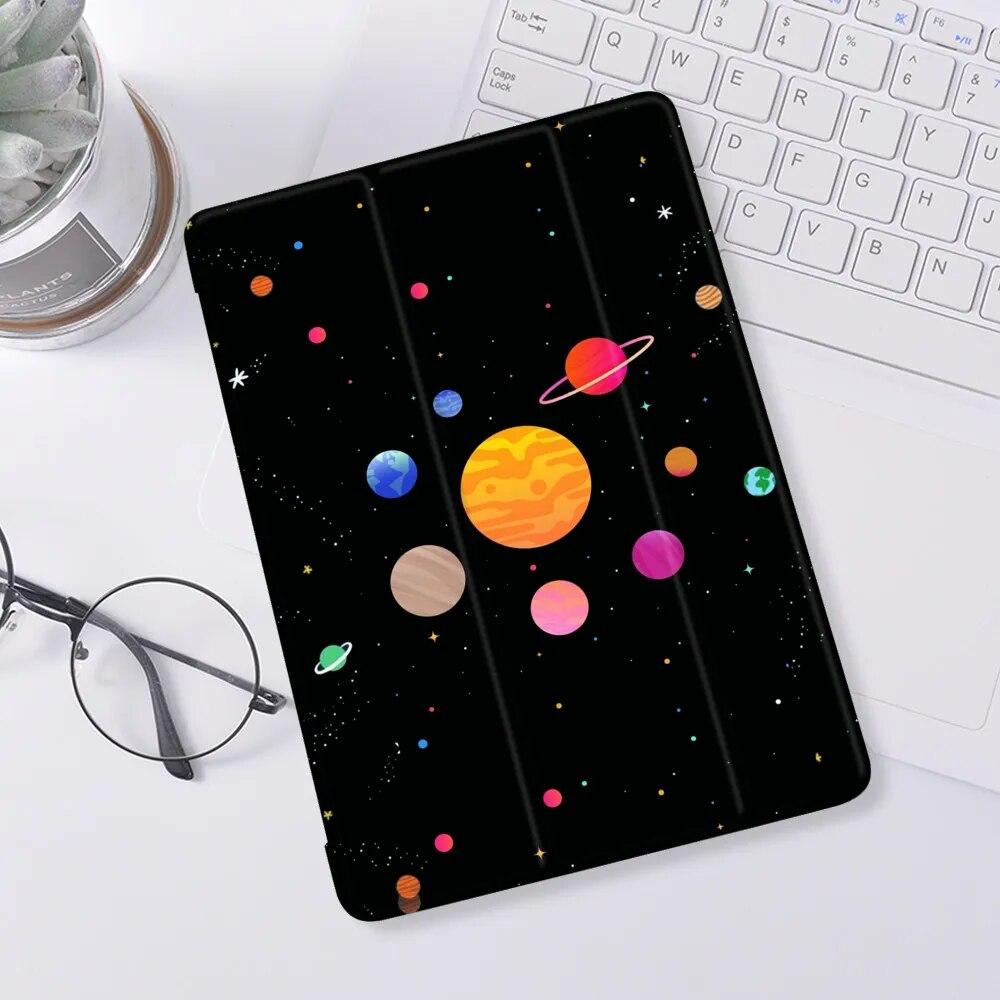 Space Dream Custodia morbida in silicone per iPad Air 4 2020 10.2 8a generazione Funda 7a Pro 11 2020 Mini 2 5 Air 3 5a 6a Coque