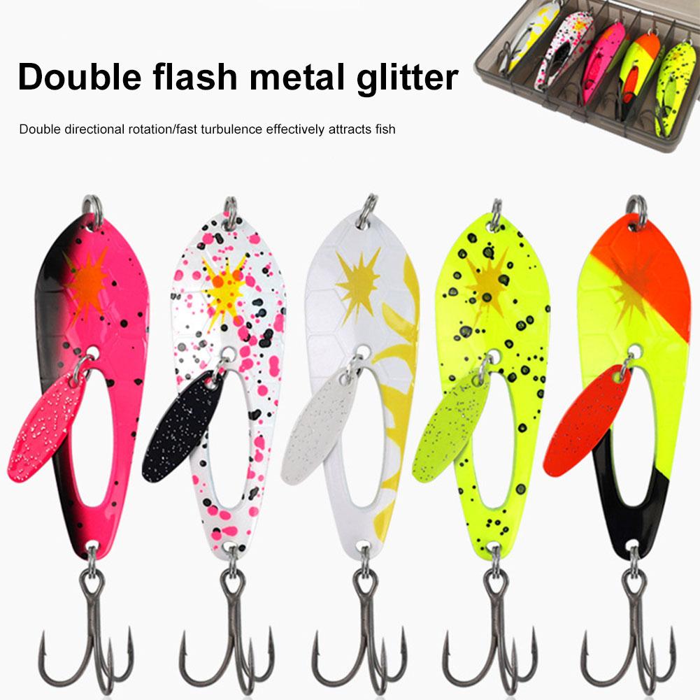 5Pcs 4g Artificial Hard Bait with Treble Hooks Fishing Wobblers Crankbait for Bass Pike Fishing Accessories China Mainland