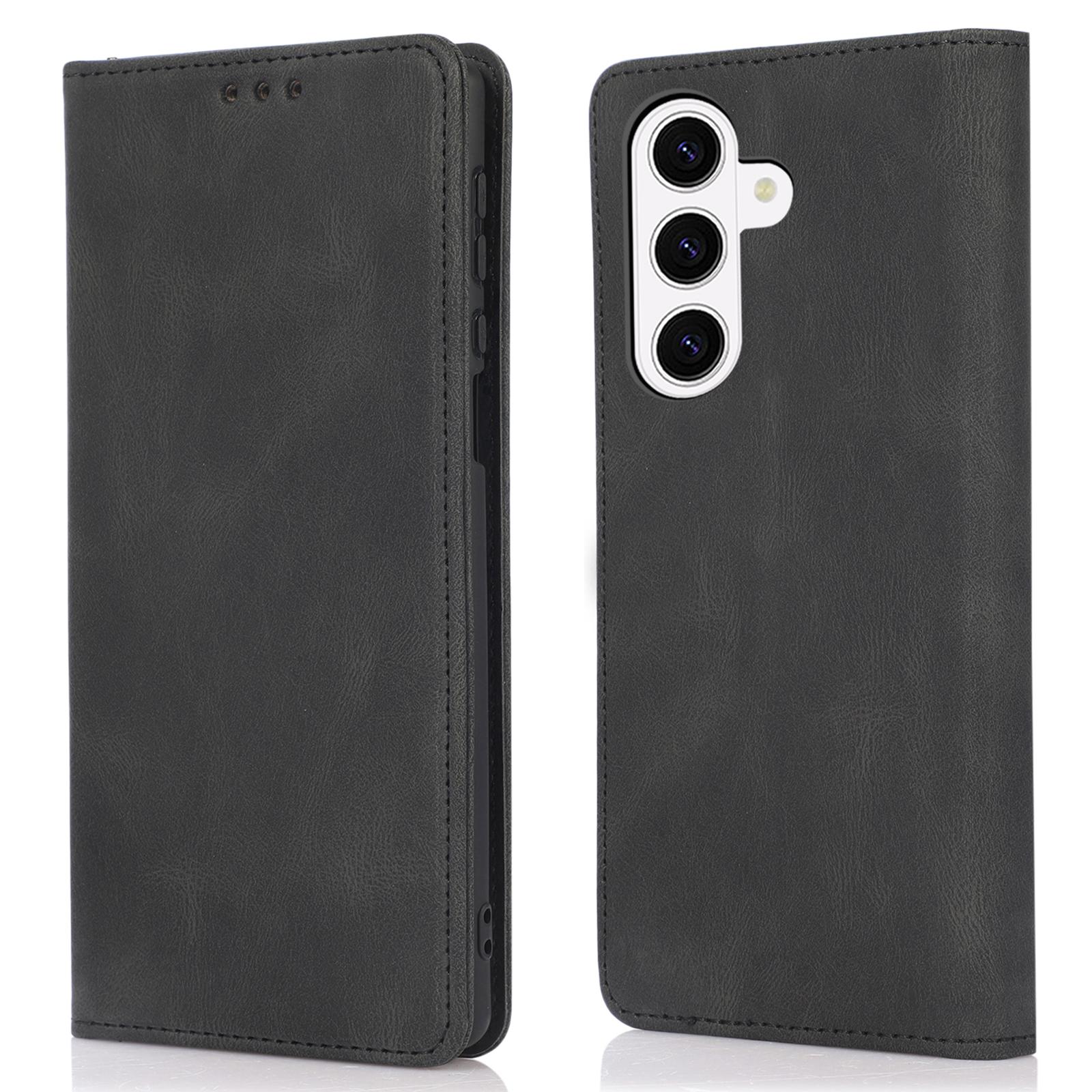 For Samsung Galaxy S26 Case Wallet Magnetic Closing Leather Flip Phone Cover