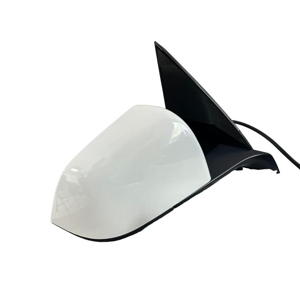 1Pc White Right Passenger Side Mirror For Tesla Model Y 2020-2023