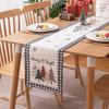 Modern Simple Polyester Digital Printing Christmas Tree Table Flag Bedside Flag Placemat Table Cloth
