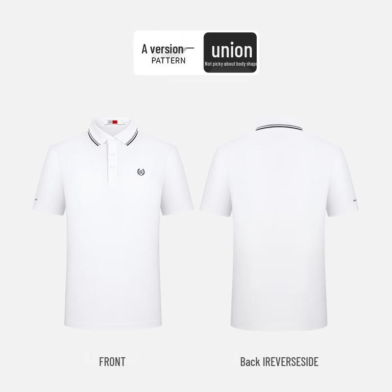 Goldlion Men's Short Sleeve Casual Polo Shirt