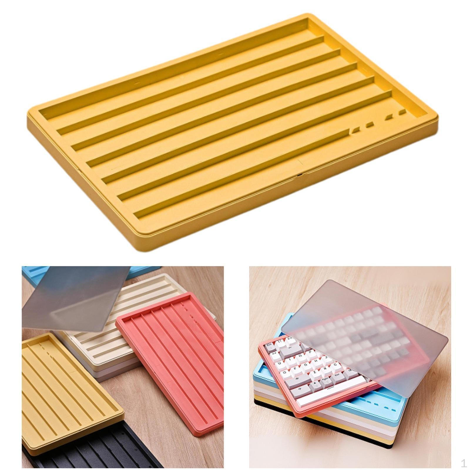 Коробка для хранения кейкапов, Витрина, Коллекционная коробка, Компактная, Прочная, Легкая, Штабелируемая для