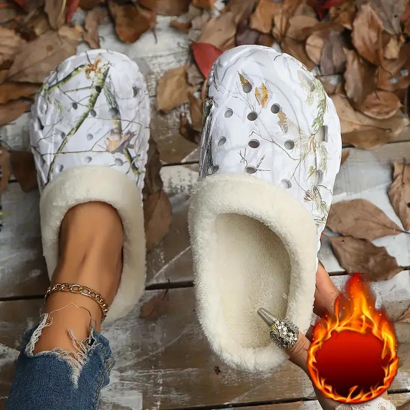 Eva Thick Soles with Cotton Wool Shoes for Ladies Wear the New Baotou Cotton Slippers in Autumn and Winter 36-37 1489₽