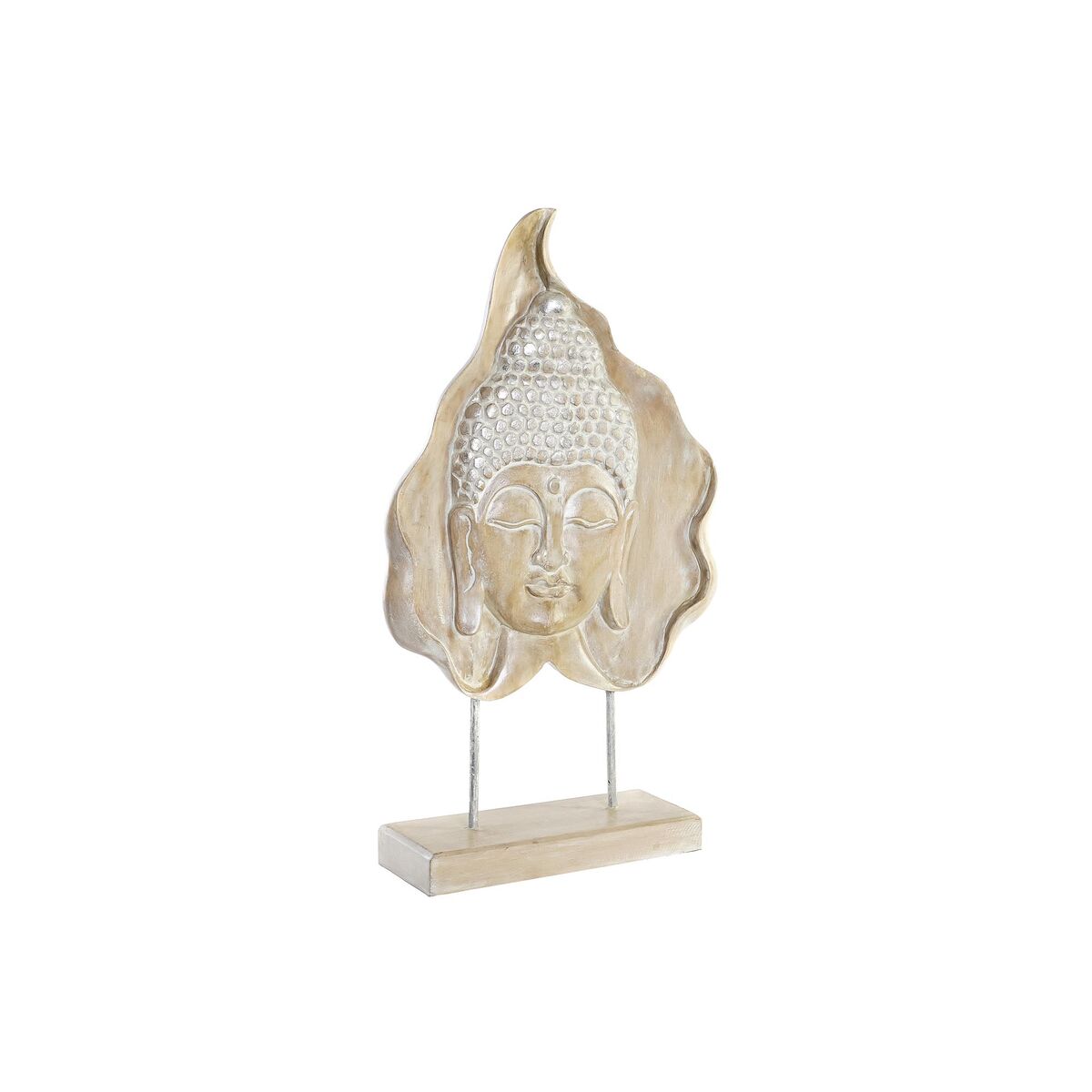 

Декоративная статуэтка DKD Home Decor 36 x 11 x 63 см Буда натуральный маринованный TU прозрачный