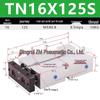 Double Shaft Pneumatic Cylinder with Dual Piston Rods TN10-40