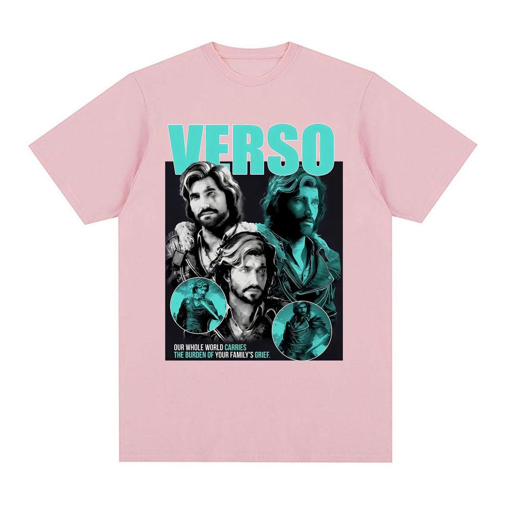 Retro Verso Expedition T-shirts Women Clothing Fashion Hip Hop Short Sleeve T Shirts Casual T-shirt Streetwear Tops