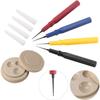 5Pcs 5 In 1 Watch Tool Metal Oil Dish Durable Oiling Tool Watch Making