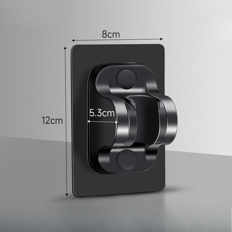 No Need for Drilling, Adjustable Showerhead Bracket, Bathroom Shower Head, Rain Shower Lotus Pod, Fixed Wall Base