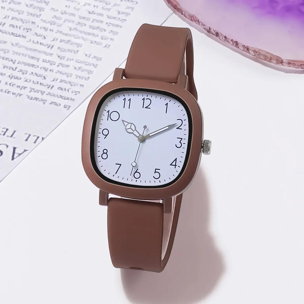 Fashion Women Watch Silicone Quartz Wristwatches for Woman Clock Christmas Gift Valentine's Day Ladies Watches Relogio Feminino