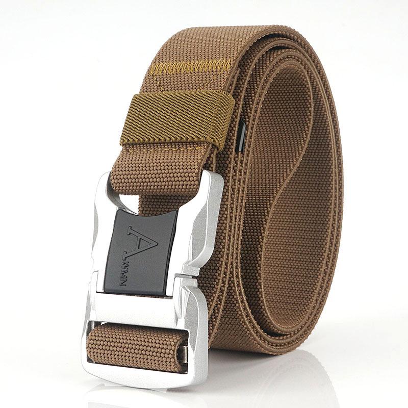 Srebrna wtyczka bezpieczeństwa ze stopu aluminium Outdoor Tactics Belt Casual