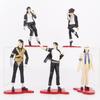 Rock Star Michael Pvc Figure 5pcs Collectible Statue Desktop Display Model Home Decoration Adult Fan Collection Gift
