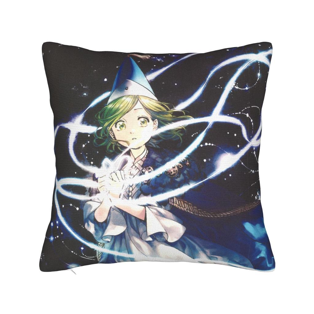 Coco Witch Hat Atelier Anime Pillowcase Soft Cushion Cover Gift Pillow Case Cover Home Zippered