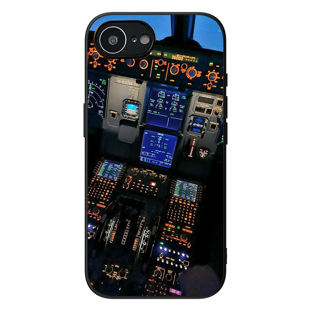 Aircraft Travel Cockpit Fly Airplane Phone Cover for Samsung Galaxy S22 S21 S20 FE Ultra Plus A35 A36 A37 A33 A34 A04 A71 Case