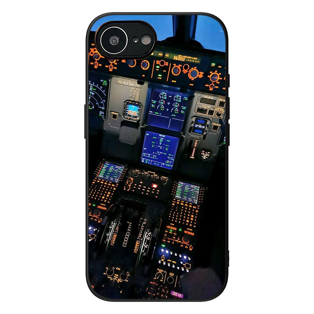 

Aircraft Travel Cockpit Fly Airplane Phone Cover for OPPO A40 A60 A80 A38 A18 A17 A16 A78 A79 A54 A25 A57 4G 5G Protective Case OPPO A60 4G