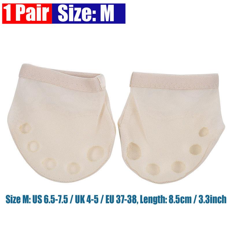 1 Pereche Paduri pentru Degete Dans Balet, Pantofi de Practică Dans, Thonguri pentru Picioare, Labuțe de Dans Talpă, Paduri Metatarsiene, Pernuțe pentru Bătăturile de pe Talpă