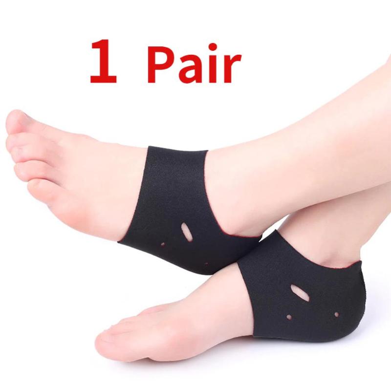 Plantar Fasciitis Therapy Wrap Foot Wrap Heel Pain Relief Sleeve Heel Sock Ankle Brace Arch Support Orthotic Foot Patch 1pair