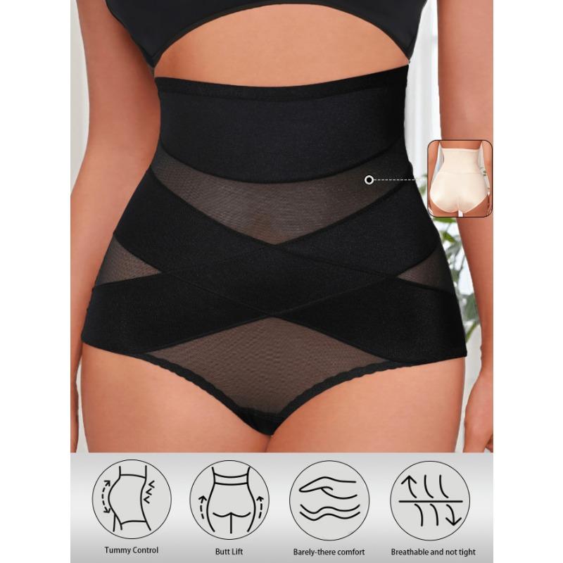 Women High Waist Shapewear Underwear Tummy Control Butt Lift Breathable Shorts