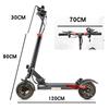 10" All-Terrain Electric Scooter - 800W Peak, 45 km/h, 40 km Range, Dual Disc Brakes